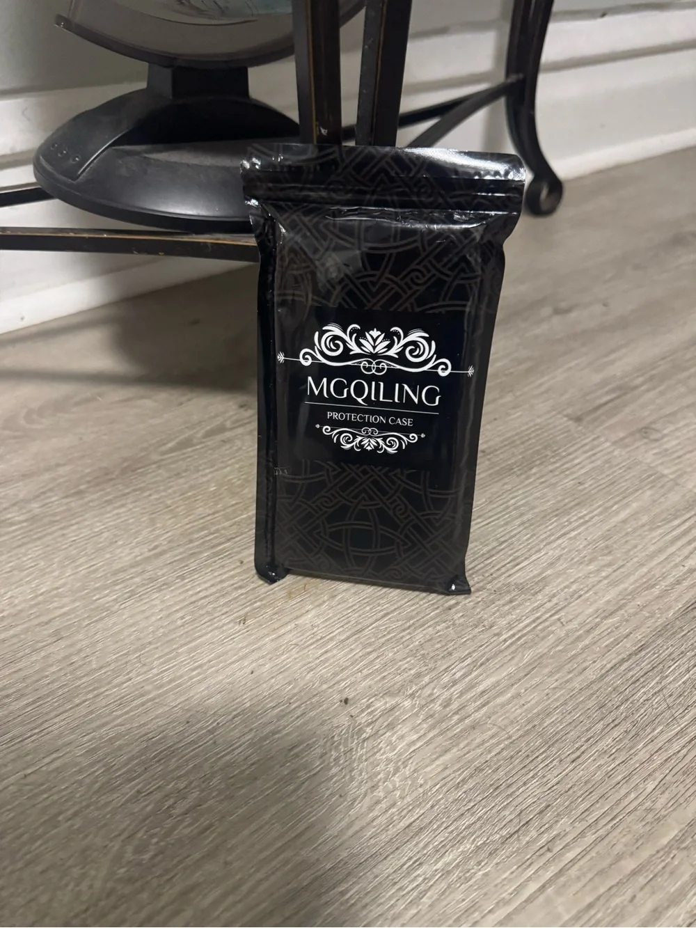 ***2/$15*** Sparkle Black Protective Phone Case with Ring Grip